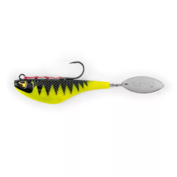 Black Cat Mad Flash Spin Tail Shock Perch 14cm 82gr Umjetna mamka