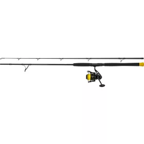   Black Cat Hard Core Combo Spin Rod 2,40m 20-200gr 2-dijelni Štap za spinning Black Passion FD 50 S rolom i strunom