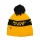 Black Cat Yellow Bobble Hat Kapa s cofom
