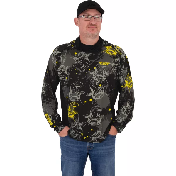 Black Cat Performance Sun Top Hosszú Ujjú UV Póló XL