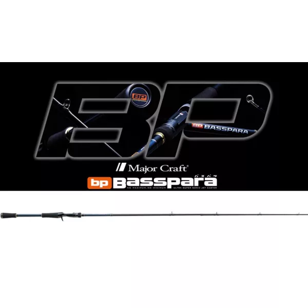 Major Craft Basspara BXC-69MH Baitcast R.Fast 2,05m 7-28gr 2 Részes Casting Pergető Bot