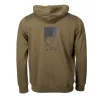 Nash Make It Happen Hoody Fish Logo Green Pulover s kapuljačom zeleni 3XL