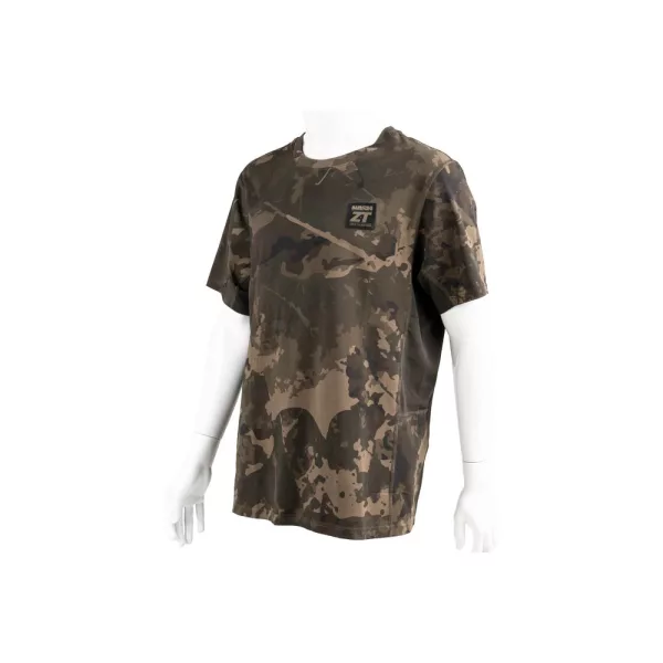 Nash ZT Lite Luxe T Shirt Camo Póló S