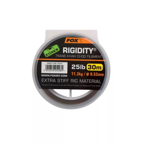 <b>Fox EDGES™ Rigidity®</b> - <b>Trans Khaki</b> 30lb/0.57mm Pribor