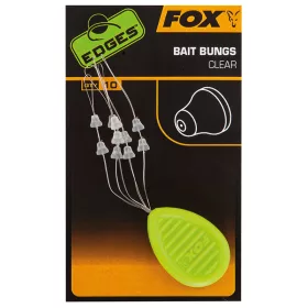 Fox EDGES™ Bait Bungs Clear Stoper za mamac