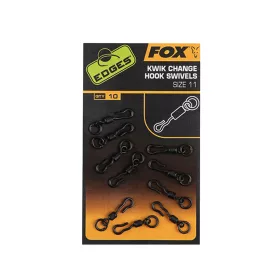Fox Edges Kwik Change Hook Swivels Vrtilica 11x10