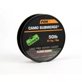   Fox EDGES™ Submerge Camo Leader Submerge Fleck Camo 50lb - 10m Pletena struna