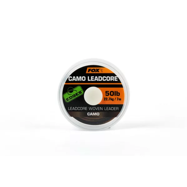 Fox EDGES™ Camo Leadcore 50lb x25m Pletena struna