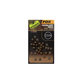 Fox EDGES™ Camo Tapered Bore Beads 4mm x30 Gumene perle