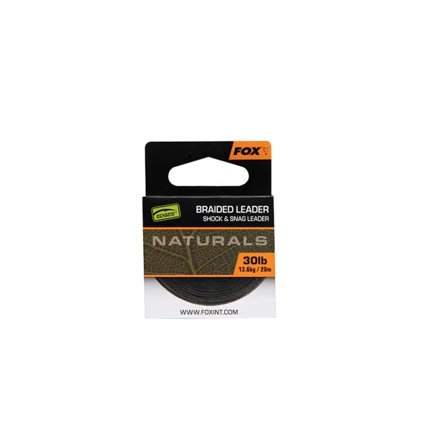 Fox Edges Naturals Pleteni predvez 18,1kg 20m