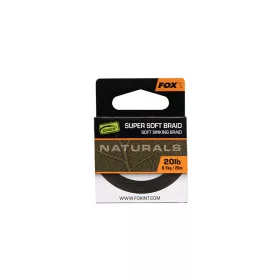   Fox Edges Naturals Super Soft Braid Pletena predveznica 20lb 20m