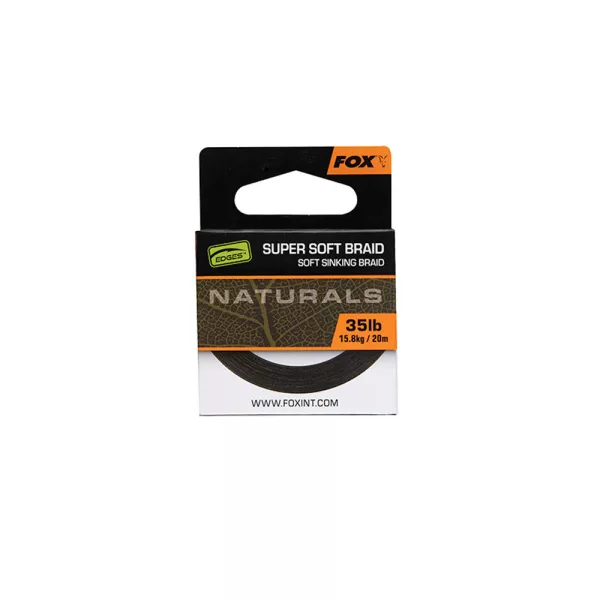 Fox Edges Naturals Super Soft Braid Pletena predveznica 35lb 20m