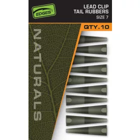 Fox Edges Naturals 7 Lead Clip Tail Rubber Gumena čahura