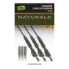 Fox Edges Naturals 50lb Leadcore Lead Clip Leaders Bojli sistem 3kom