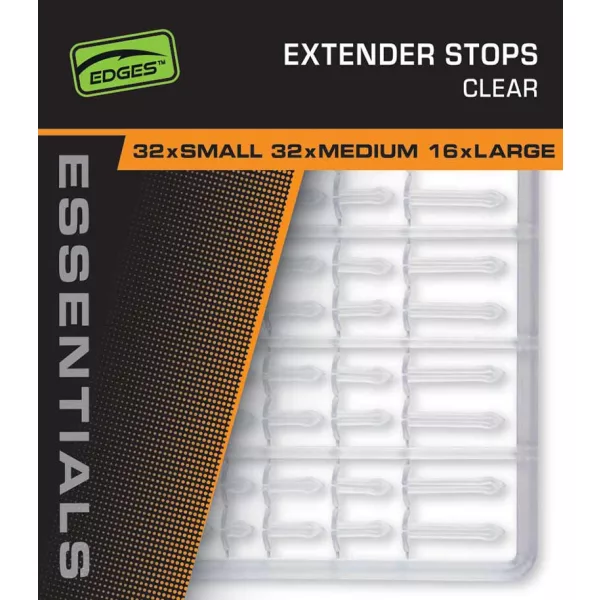 Fox Edges Essentials Prozirni stoper 2db