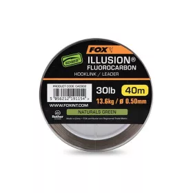   Fox Illusion Naturals Green Fluorocarbon Predvez 0,50 mm 40 m