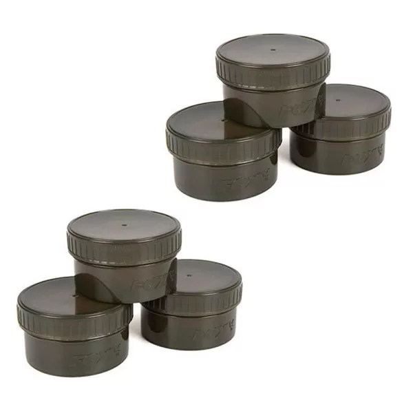 Fox Edges Hookbait Pots Mala Kutija za mamce 6 kom