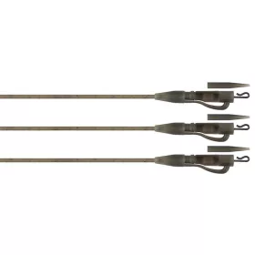 Fox Edges Naturals Tubing Leadclip Ready Rigs Size 7 3kom