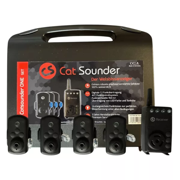 Carp Sounder Catsounder One 4+1 Elektromos Kapásjelző Szett