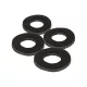 Fox Black Label Leather Washers Kožne podloške 4 kom