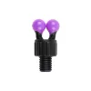 Fox Black Label Bobbin Clips Lila Swinger 3db