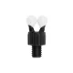 Fox Black Label Bobbin Clips Fehér Swinger 3db