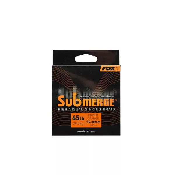 Fox Submerge Narančasta Tonuća Pletena Glavna Strana 38mm 600m