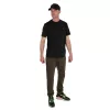 Fox Collection T-Shirt Crno-narančasta majica 2XL