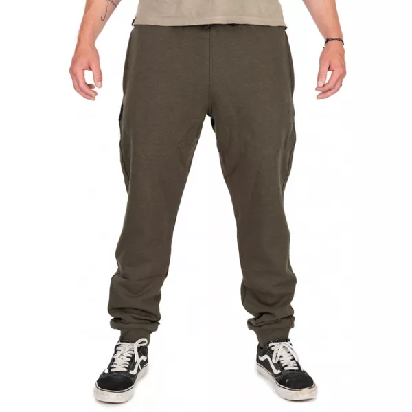 Fox Collection Joggers zeleno-crne trenirke S
