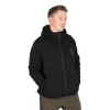 Fox Collection Black-Orange Sherpa Hoody Pulover s kapuljačom 3XL