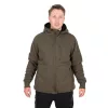 Fox Collection Sherpa Hoody Green-Black Jacket Termo Jakna S