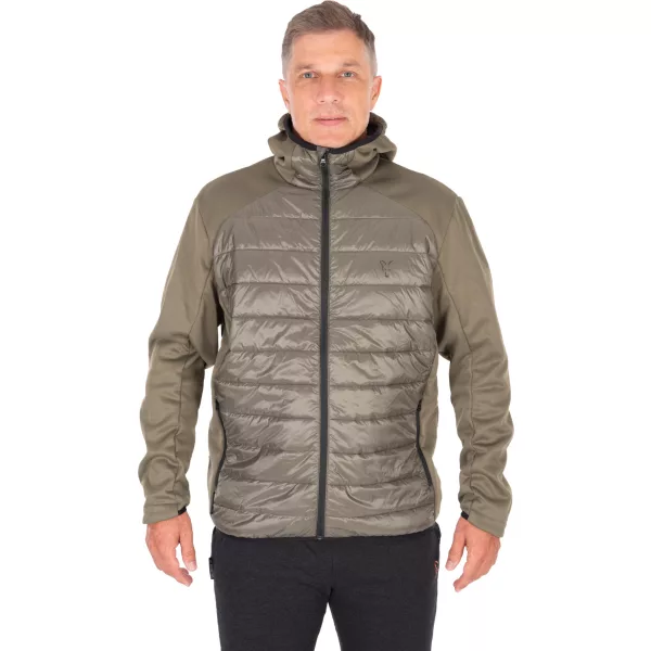 Fox Collection Hybrid Jacket Zeleno-crna Jakna 3XL