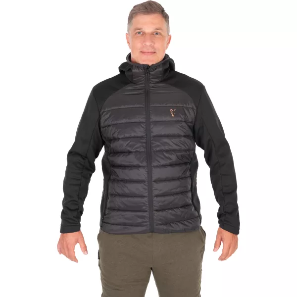 Fox Collection Hybrid Jacket Crno-narančasta Jakna 3XL