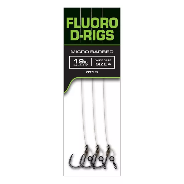 Fox Carp Ready Rigs Fluoro D Rig 6 Udica s petljom i bodljom, predvezana, 3kom