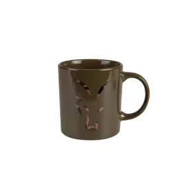 Fox Zeleno-Camo Glava Keramička šalica 350ml