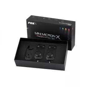 Fox Mini Micron X 2 rod set Elektronički indikator ugriza