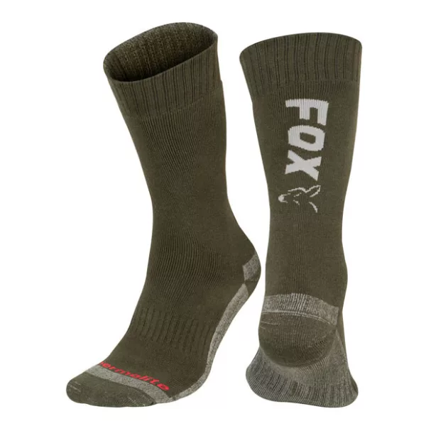 Fox Collection Thermolite duge čarape Green-Silver 40-43