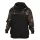 Fox LW Crno-camo Split Zip Hoody Pulover s kapuljačom na patentni zatvarač M