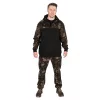 Fox LW Crno-camo Split Zip Hoody Pulover s kapuljačom na patentni zatvarač XL