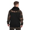 Fox LW Crno-camo Split Zip Hoody Pulover s kapuljačom na patentni zatvarač 2XL