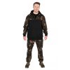 Fox LW Crno-camo Split Zip Hoody Pulover s kapuljačom na patentni zatvarač 2XL