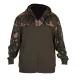 Fox LW Kaki-camo Split Zip Hoody Pulover s kapuljačom na patentni zatvarač M