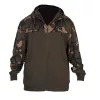 Fox LW Kaki-camo Split Zip Hoody Pulover s kapuljačom na patentni zatvarač 3XL