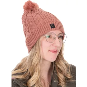 Fox Womens Knitted Bobble Ženska kapa s cofom