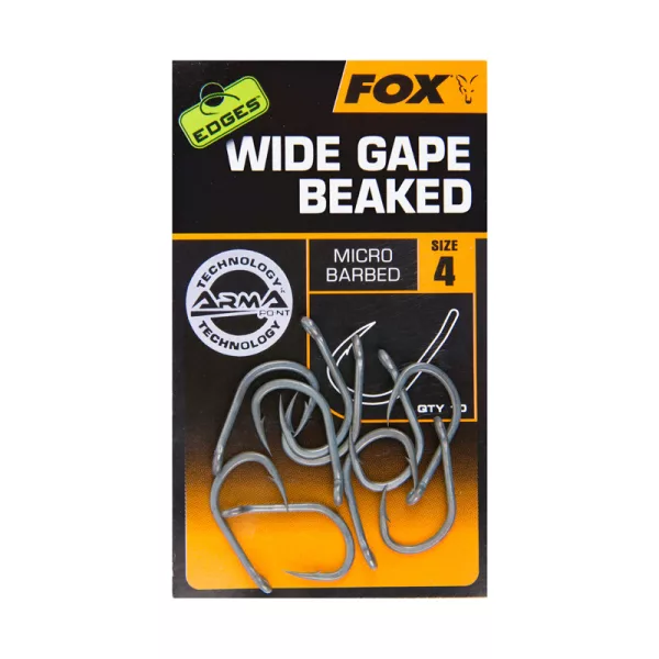 Fox EDGES™ Wide Gape Beaked - Veličina 4 Udica