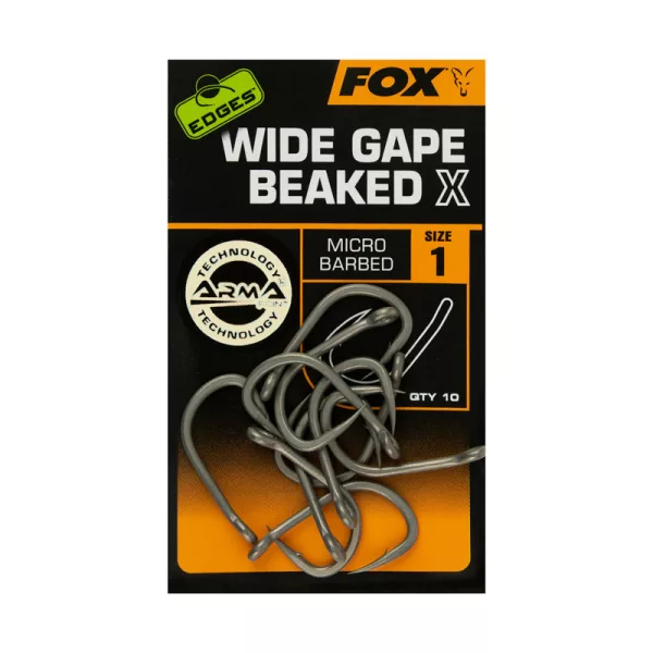 Fox EDGES™ Wide Gape Beaked X Veličina 2 Udica