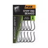 Fox Stiff Rig Beaked 8 Füles, Szakállas Pontyozó Horog 10db