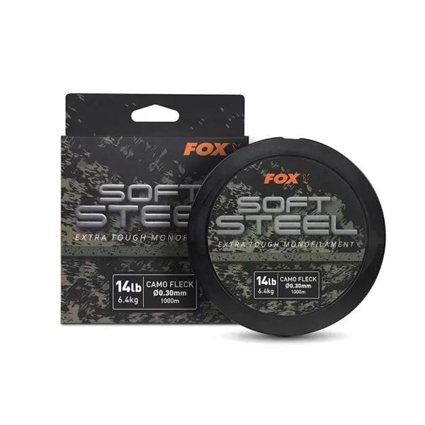 Fox Soft Stell Camo 0,30mm 1000m Monofilna glavna struna