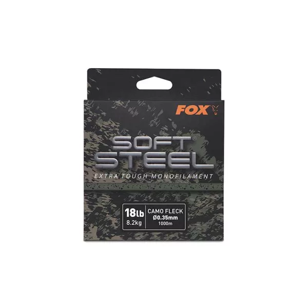 Fox Soft Stell Camo 0,35mm 1000m Monofilna glavna struna