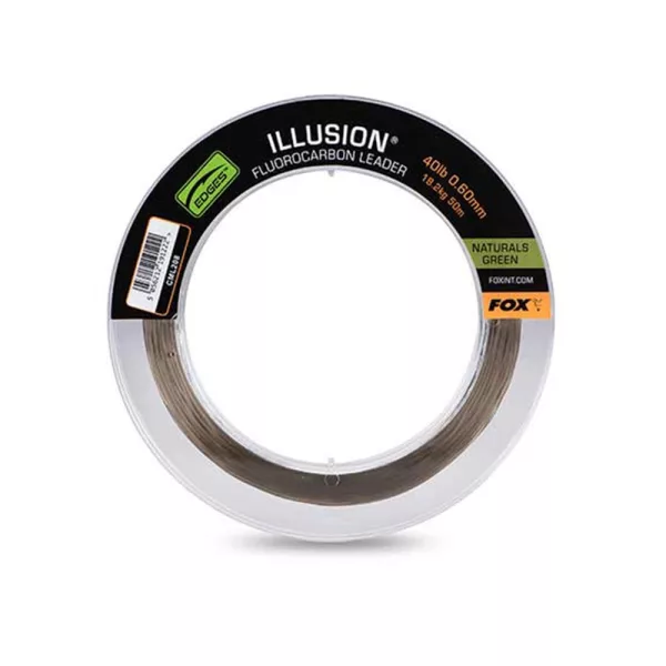 Fox Illusion Leader Natural Green Fluorokarbonski Predvez 0,60mm 50m